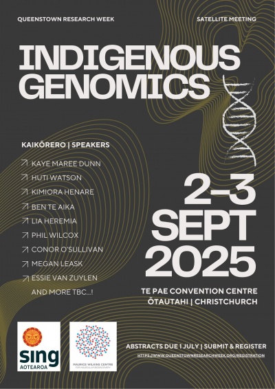 Indigenous genomics kaupapa